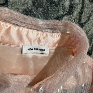 Women's Pink Sequin Jacket
